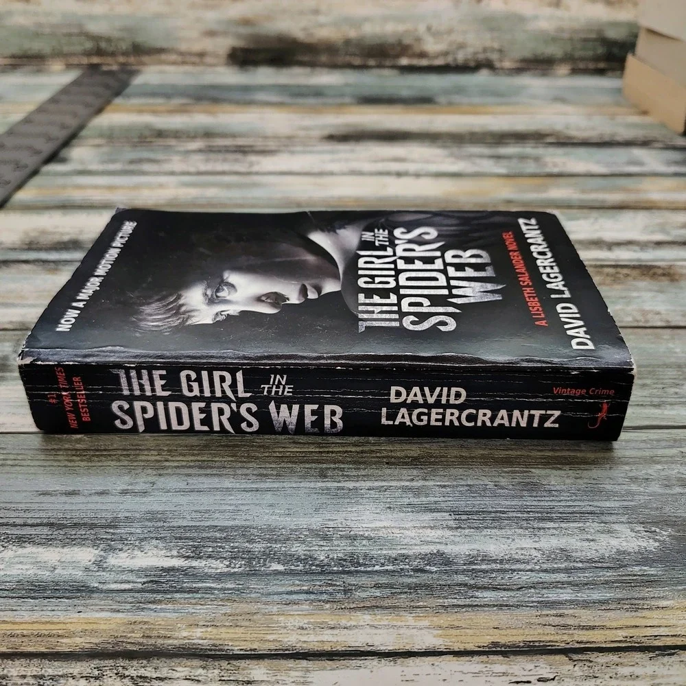 Girl in the Spider's Web Lisbeth Salander Novel by David Lagercrantz PB Thriller